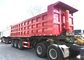 35/40 CBM 3 метра цапфы 45 кубических перевозит трейлер на грузовиках сброса
