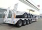 Гидравлического Extendable Gooseneck 60 тонн низкий кровати трейлер Semi